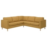 PÄRUP Ecksofa 4-sitzig, Vissle ocker