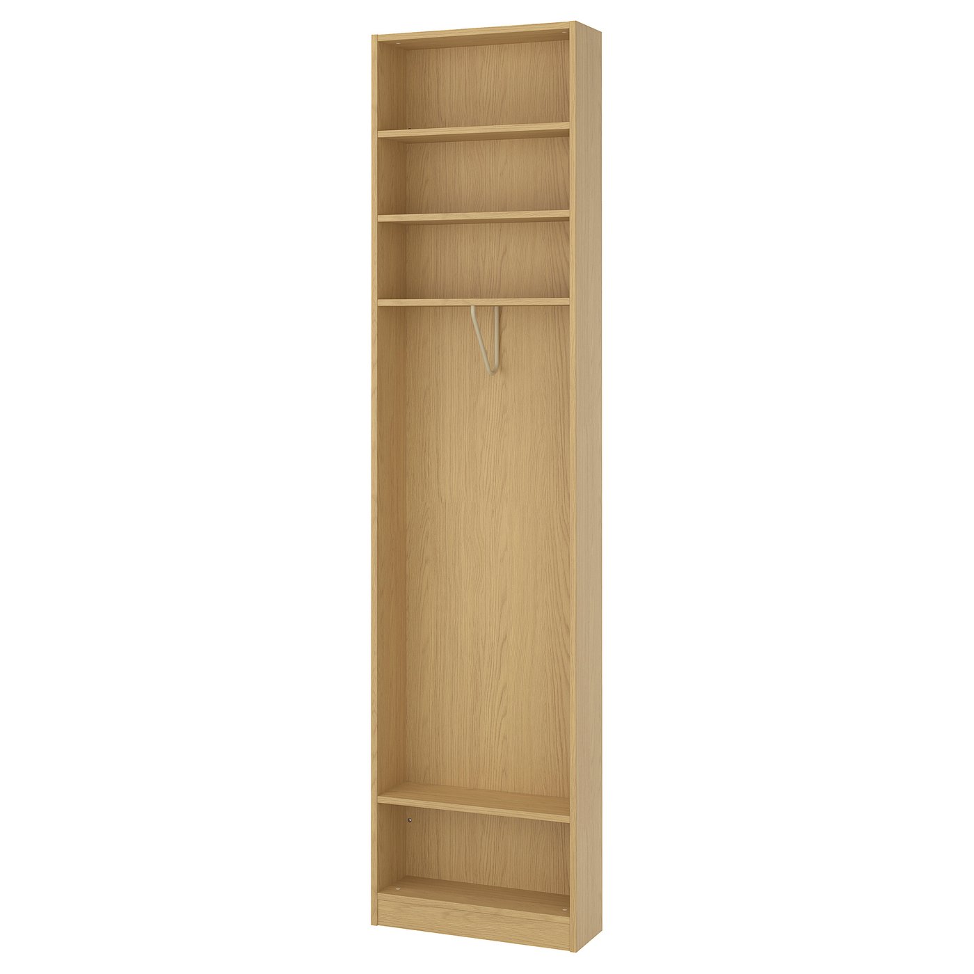 PAX Anbauelement Endteil - Eichenachbildung 20x58x236 cm