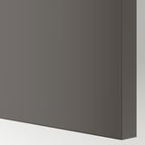 PAX / HASVIK Kleiderschrank, dunkelgrau/dunkelgrau, 200x66x201 cm
