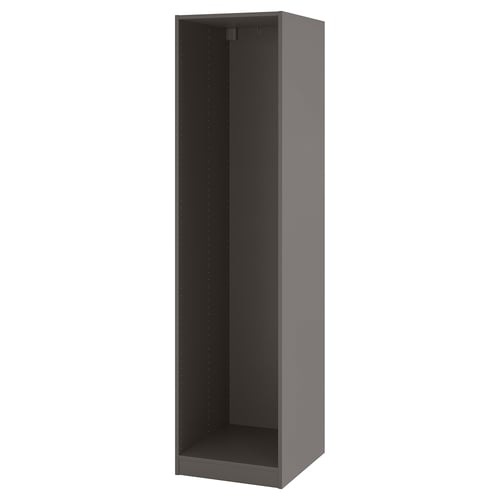 PAX Korpus Kleiderschrank - dunkelgrau 50x58x201 cm