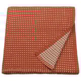 PELARTUJA Tagesdecke, rotbraun/beige, 150x250 cm
