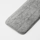 PEPPRIG Mikrofasertuch für Flachmopp, grau, 10x29 cm