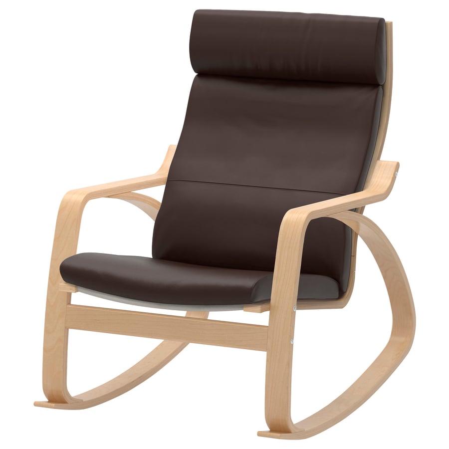 POÄNG Polster für Sessel, Glose dunkelbraun IKEA Schweiz