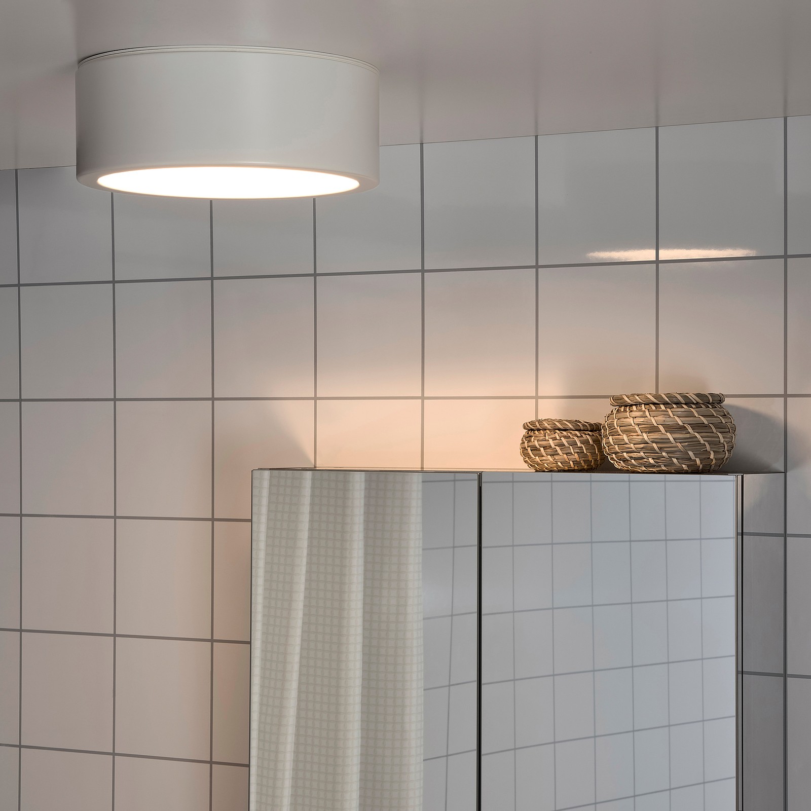 RAKSTA Deckenleuchte, LED - weiß - IKEA Schweiz