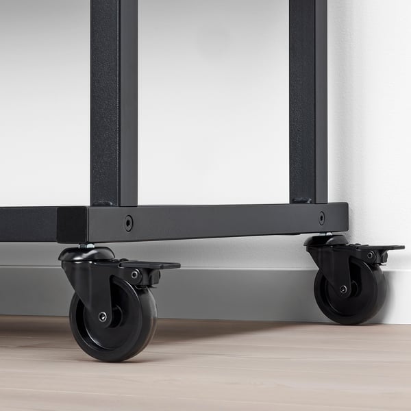 Ravaror Aufbewahrungselement Mit Rollen Schwarz 100x115 Cm Ikea Schweiz