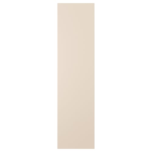 REINSVOLL Tür mit Scharnier, graubeige, 50x195 cm