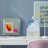 RELATERA Schreibtafel, hell graugrün