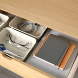 RIDSPÖ / BJÖRKBERGET Schreibtisch und Stuhl, Eiche beige