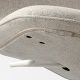 RIDSPÖ / LÅNGFJÄLL Schreibtisch und Stuhl, Eiche beige/weiß