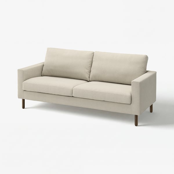 SALTSJÖBADEN 3er-Sofa, Fridtuna hellbeige