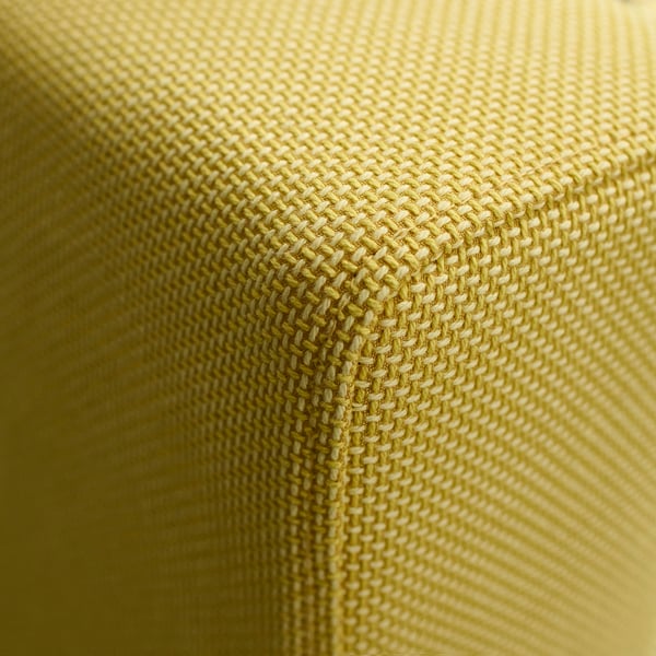 SALTSJÖBADEN 3er-Sofa mit Récamiere, Fridtuna gelb