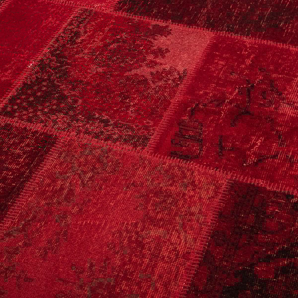 SILKEBORG Teppich Kurzflor, Rottöne, 140x200 cm - IKEA Schweiz