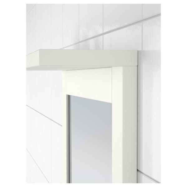 SILVERÅN Spiegel mit Ablage - weiß - IKEA Schweiz