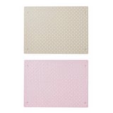 SKÅDIS Lochplatte, beige/rosa, 76x56 cm