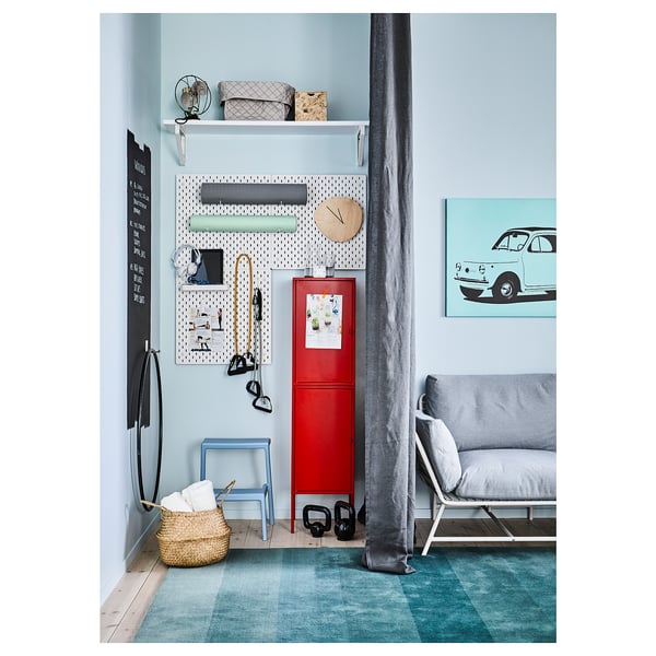 SKÅDIS Lochplatte - weiß - IKEA