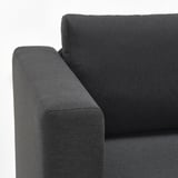 SKÖNABÄCK 2er-Bettsofa, Knisa dunkelgrau