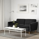 SMEDSTORP 3er-Sofa, Djuparp/dunkelgrau Eiche