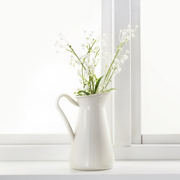 SMYCKA Kunstblume, Schleierkraut/weiß, 60 cm