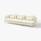 SÖDERHAMN 4er-Sofa, Johanneshov elfenbeinweiß