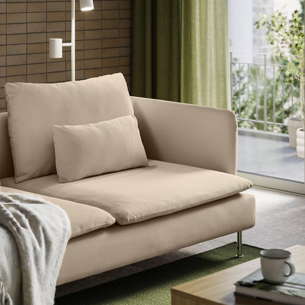 SÖDERHAMN 4er-Sofa, Kelinge beige