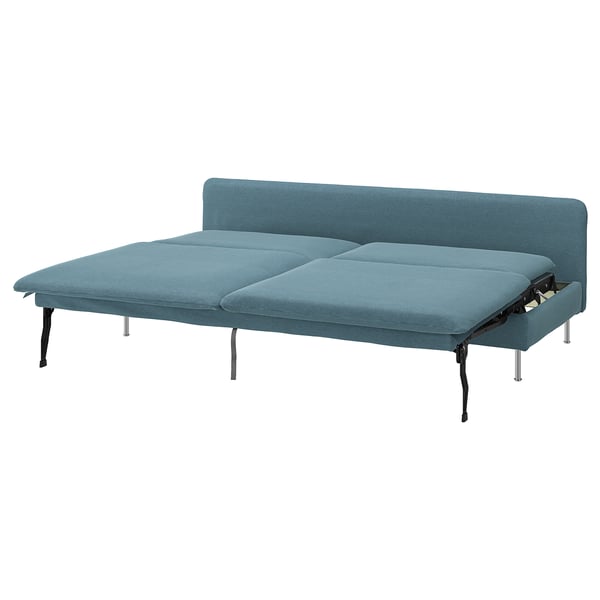 SÖDERHAMN Bezug für 3er-Sitz-/Bettsofaelement, Fridtuna dunkel graublau