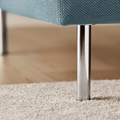 SÖDERHAMN Ecksofa 6-sitzig, Fridtuna dunkel graublau