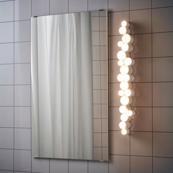 Sodersvik Wandleuchte Led Glanzend Dimmbar Weiss Glanzend Weiss