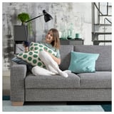 SÖRVALLEN 2er-Sofa, Lejde grau/schwarz