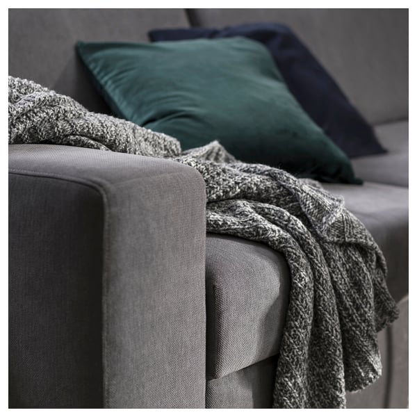 SÖRVALLEN 2er-Sofa, Tallmyra mittelgrau