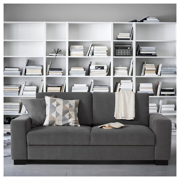 SÖRVALLEN 2er-Sofa, Tallmyra mittelgrau