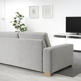 SÖRVALLEN 2er-Sofa, Tallmyra schwarz/weiß