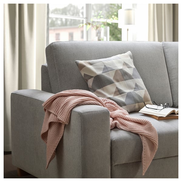 SÖRVALLEN 3er-Sofa, Tallmyra schwarz/weiß