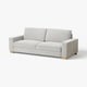 SÖRVALLEN 3er-Sofa, Tallmyra schwarz/weiß