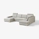 SÖRVALLEN Ecksofa 4-sitzig, mit Récamiere links/Viarp beige/braun