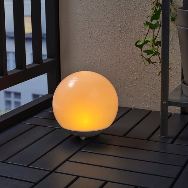 Solvinden Solarleuchte Led Fur Draussen Rund Bunt Ikea Schweiz 