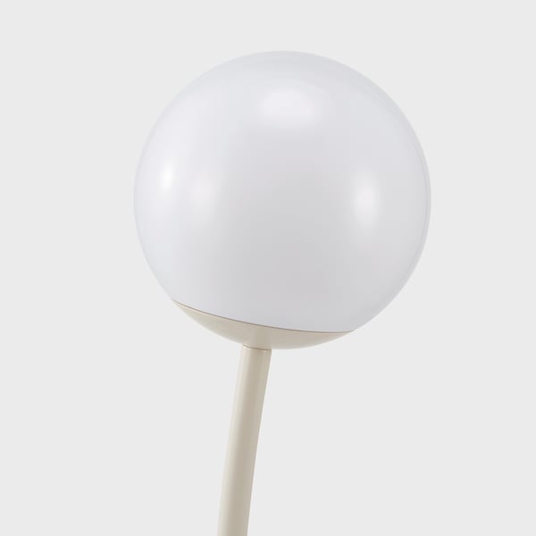 SOLVINDEN Standleuchte, solarbetrieben/für draußen beige