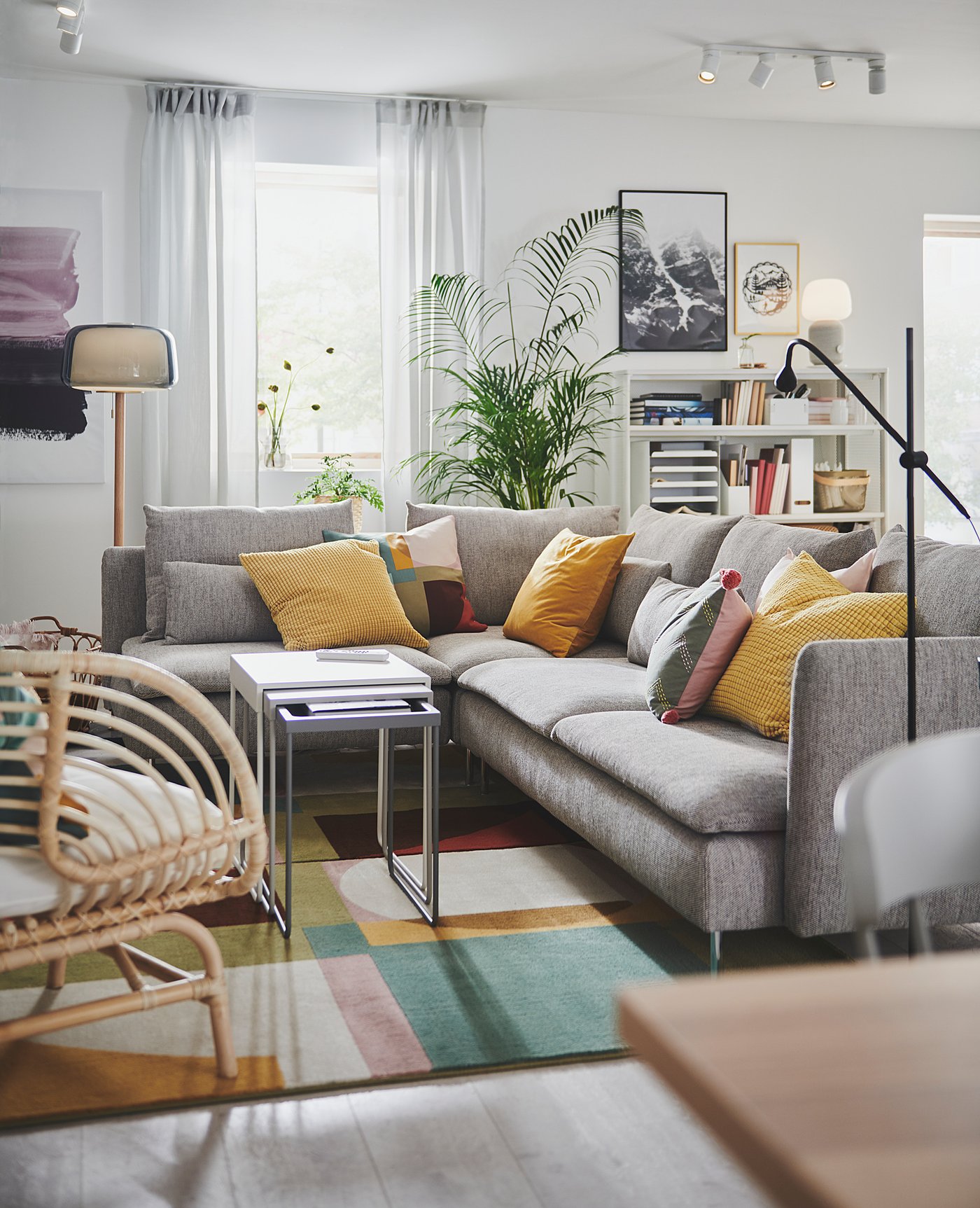 STENMÄTARE Teppich Kurzflor - bunt - IKEA Schweiz