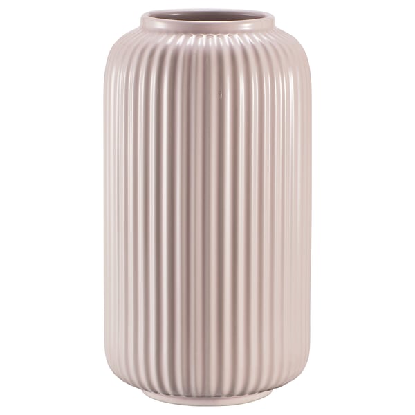 STILREN Vase, hellrosa, 22 cm