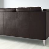 STOCKHOLM 3er-Sofa, Seglora dunkelbraun