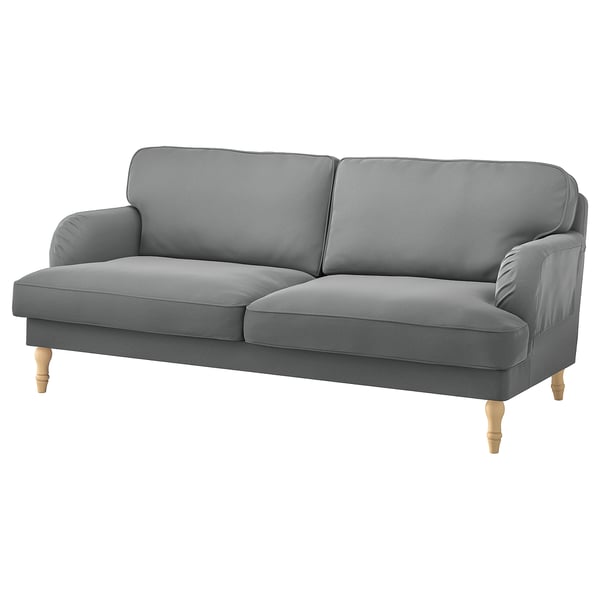 STOCKSUND Bezug 3er-Sofa - Ljungen mittelgrau - IKEA Schweiz