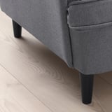 STRANDMON Kindersessel, Vissle grau