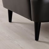 STRANDMON Sessel und Hocker, Grann/Bomstad dunkelbraun