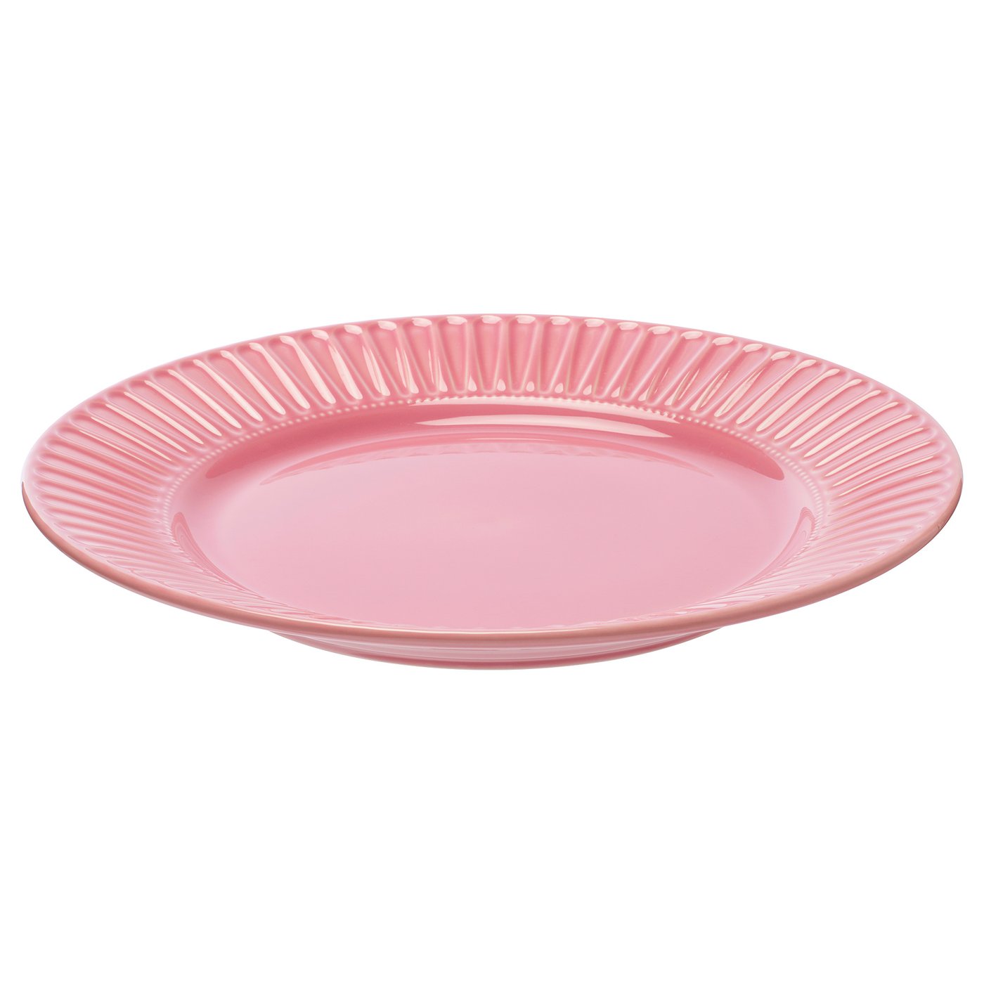 STRIMMIG Teller Steingut rosa IKEA