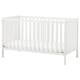 SUNDVIK Babybett, weiß, 70x140 cm
