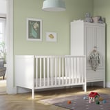 SUNDVIK Babybett, weiß, 70x140 cm
