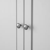 SUNDVIK Kleiderschrank, grau, 80x50x171 cm