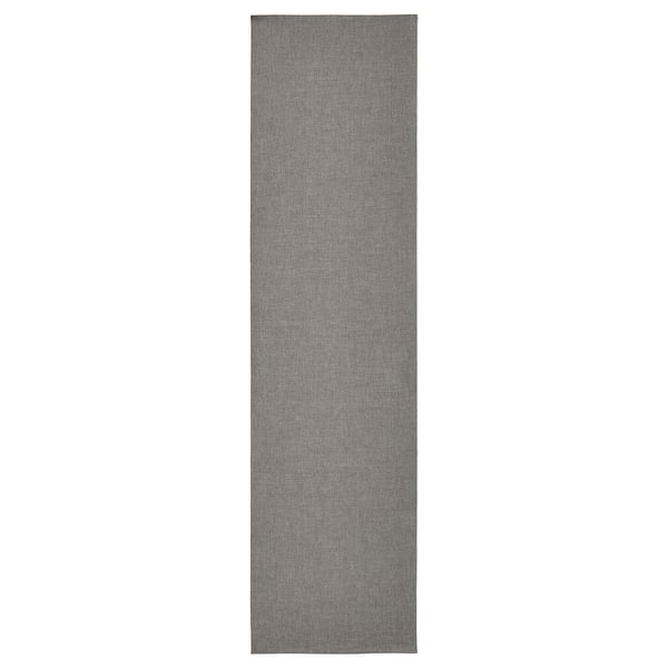 SVARTSENAP Tischläufer, grau, 35x130 cm