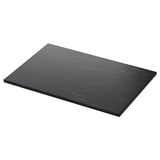 TOLKEN Abdeckplatte, schwarz marmoriert/folierte Platte, 82x49 cm