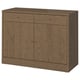 TONSTAD Sideboard, braun gebeiztes Eichenfurnier, 121x47x90 cm
