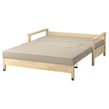 TORNSBORG 2er-Bettsofa, Naggen beige/Kiefer
